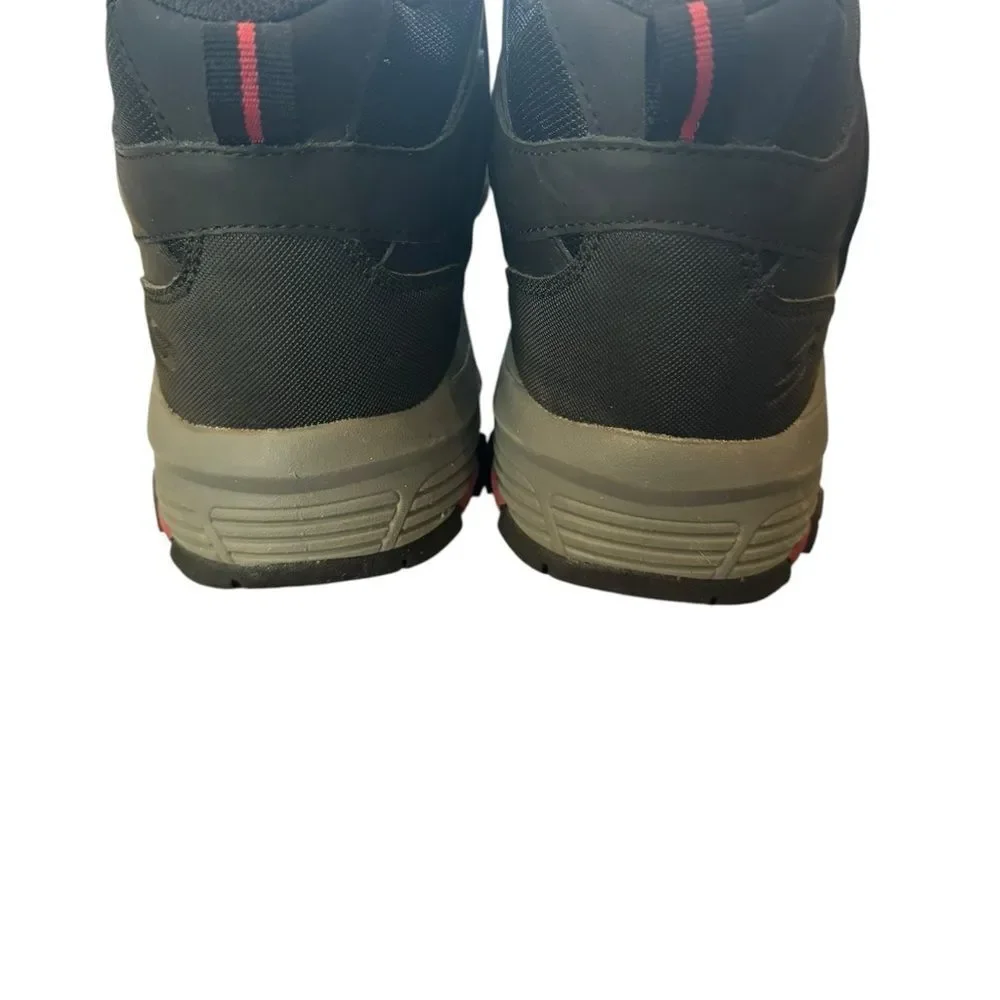 SKECHERS Men`s Relaxed Fit Selmen Relodge Black Waterproof Hiking Boots 13